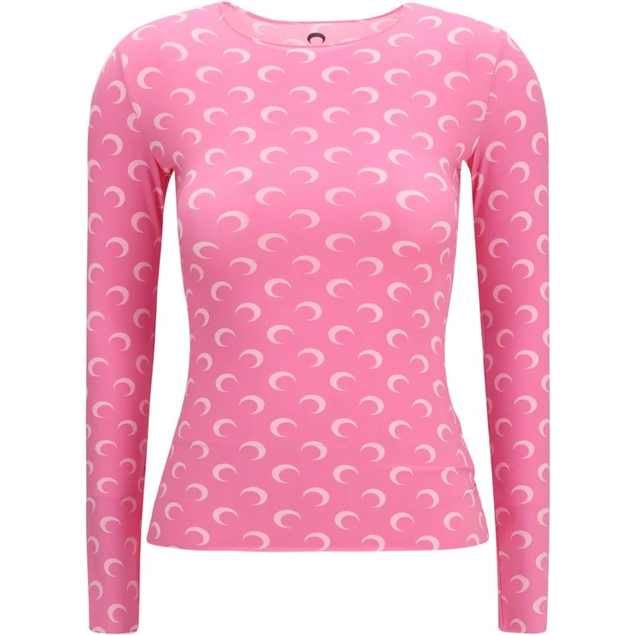 Multicolor Polyamide Long Sleeve T-Shirt
