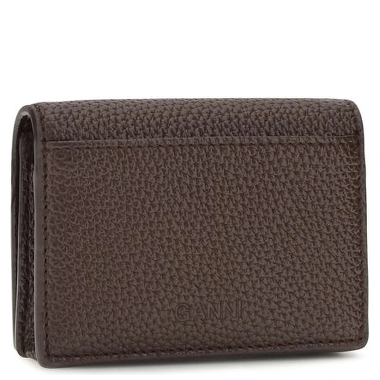Brown Recycled Polyester Wallet