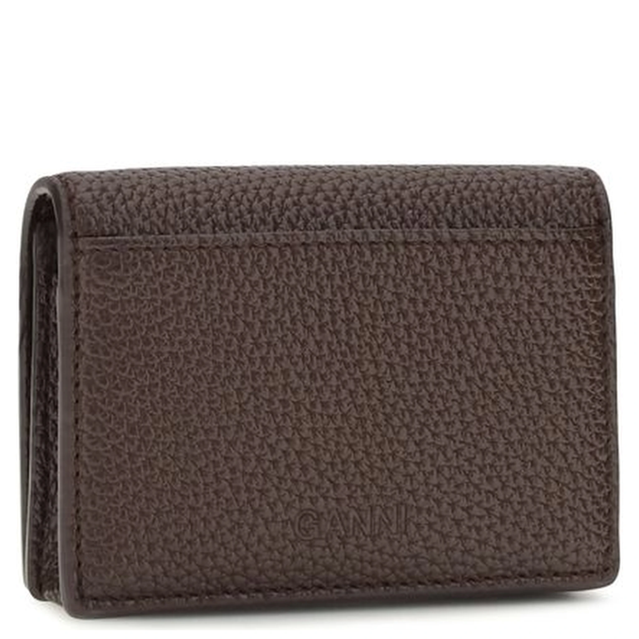 Brown Recycled Polyester Wallet