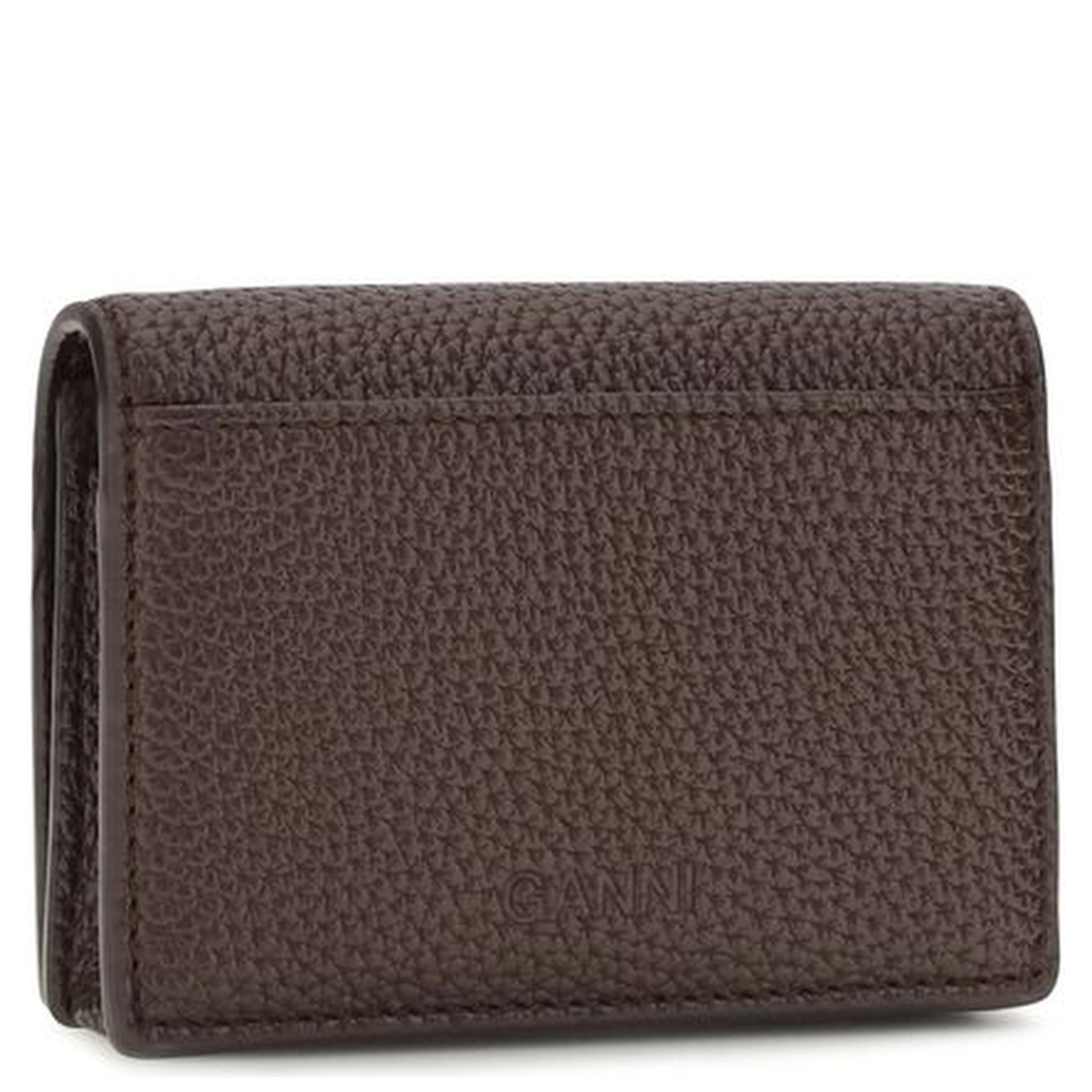 Brown Recycled Polyester Wallet