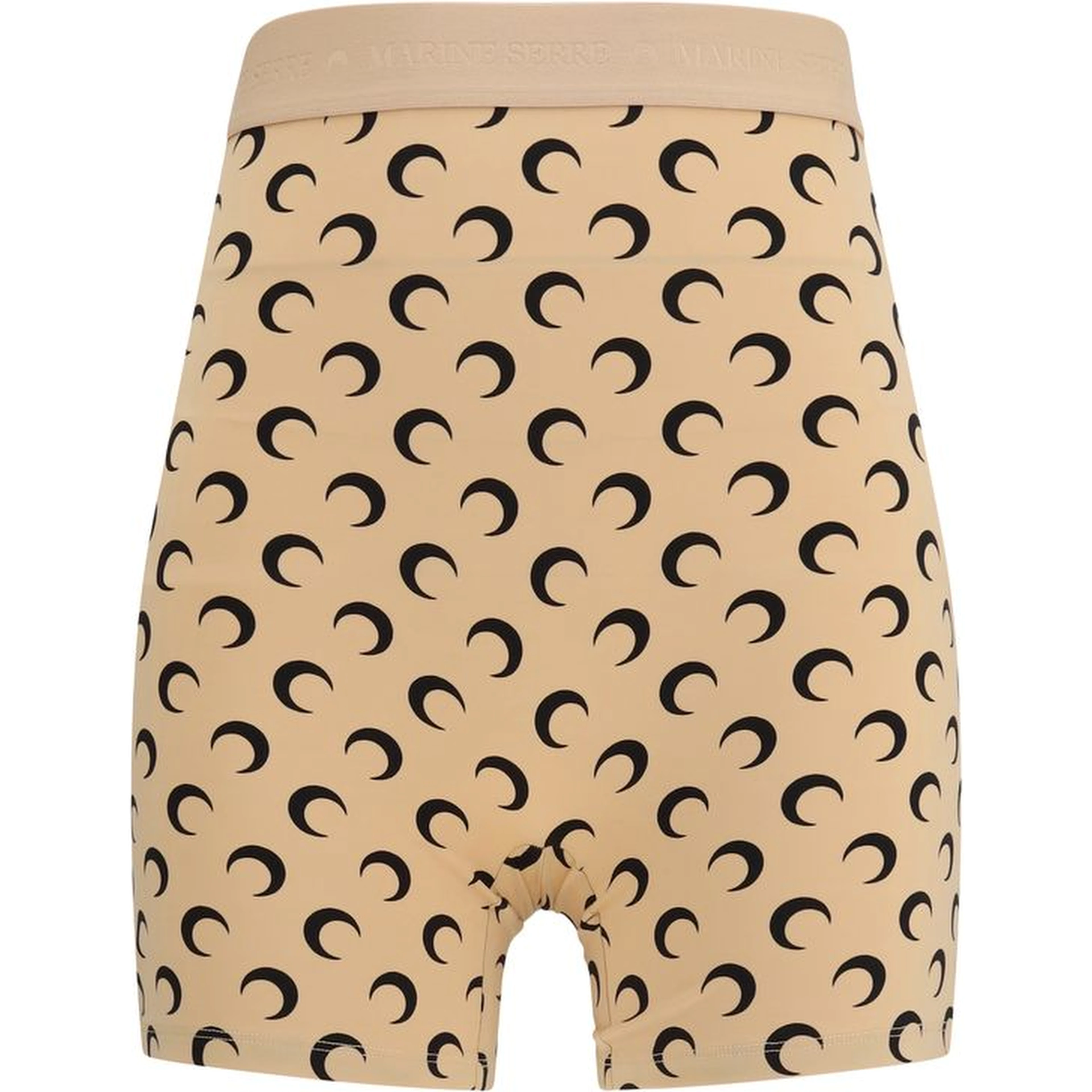 Beige Polyamide Bermuda Shorts