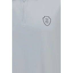 White Polyamide Polo Shirt
