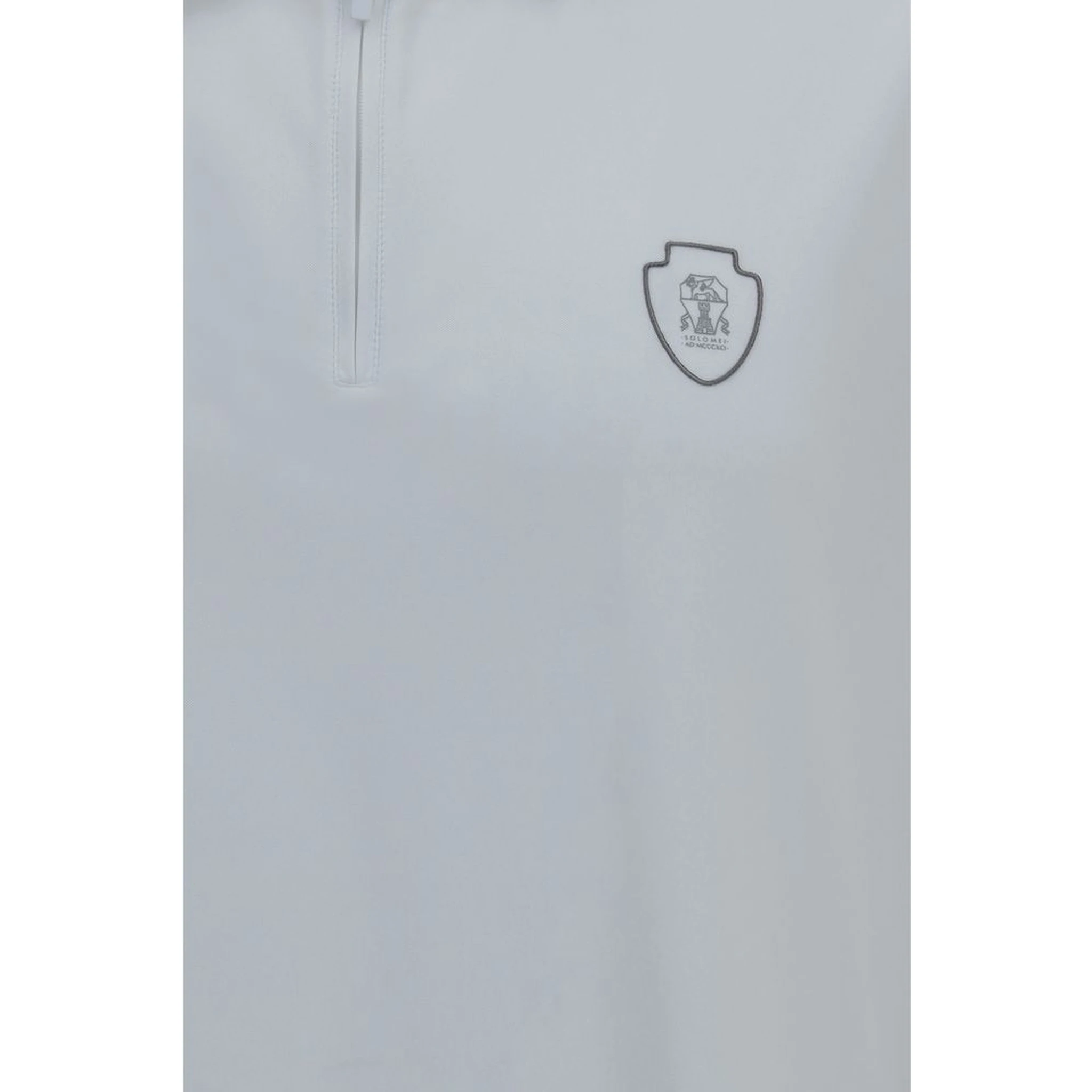 White Polyamide Polo Shirt