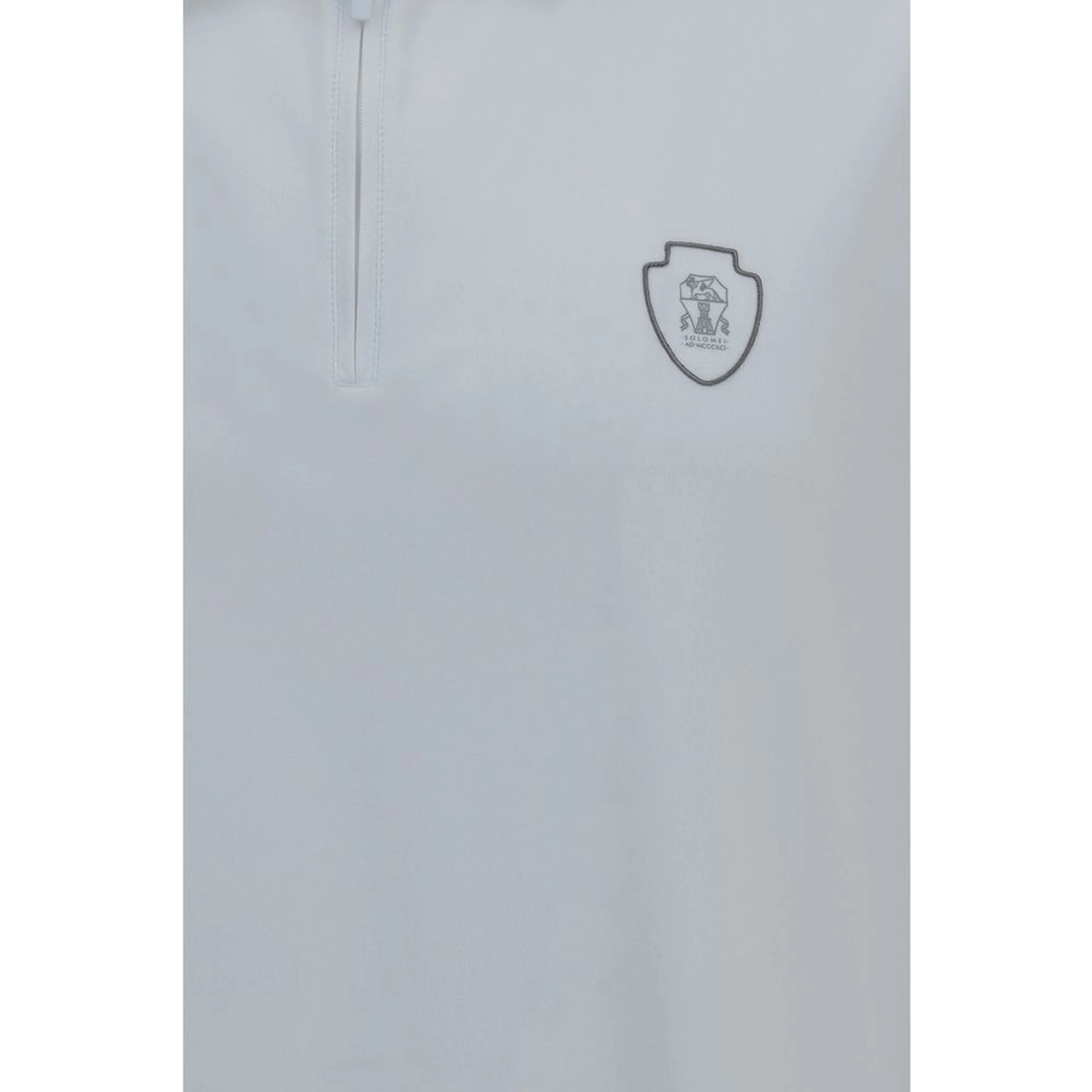 White Polyamide Polo Shirt