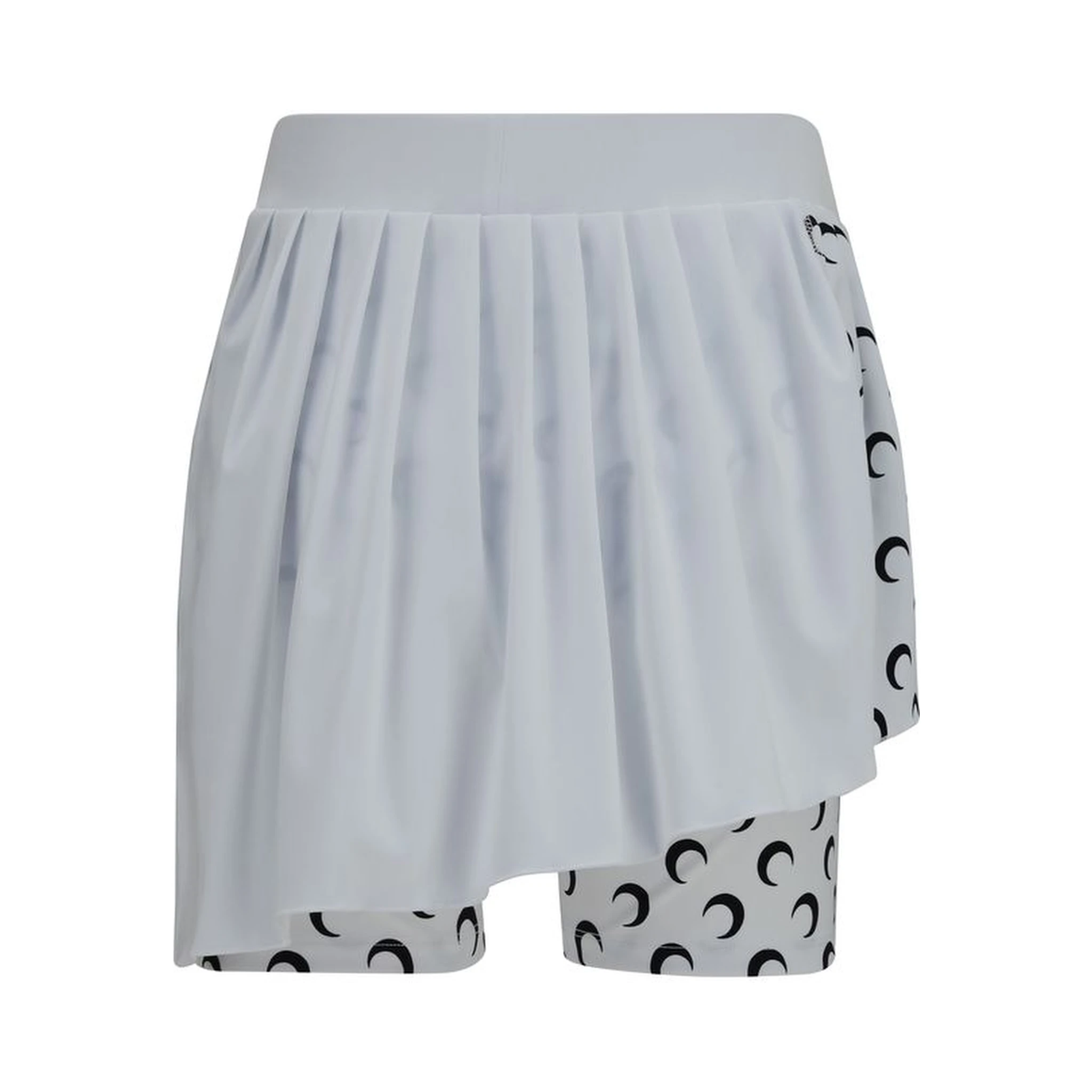 White Polyamide Short And Mini Shorts