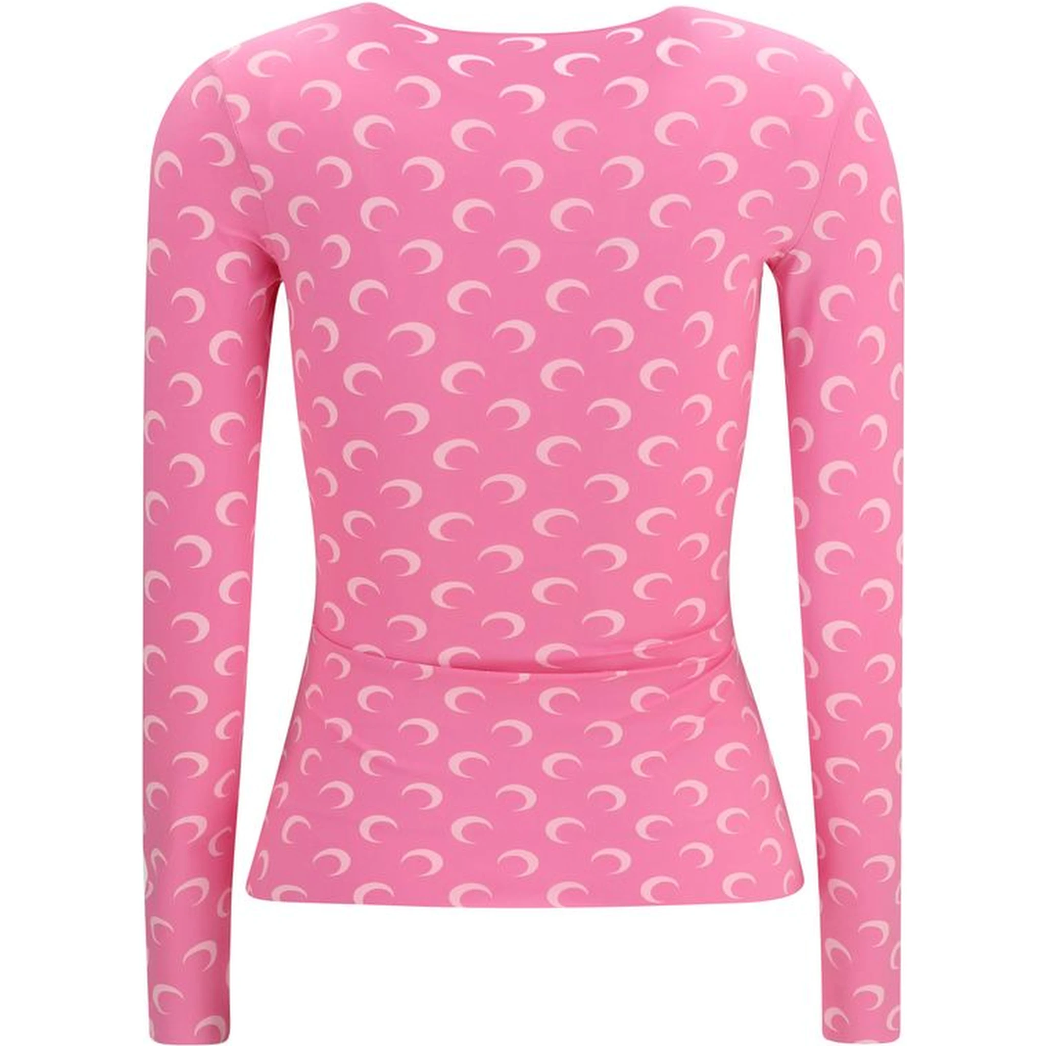 Multicolor Polyamide Long Sleeve T-Shirt