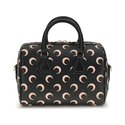 Black Polyethylene Shoulder Bag