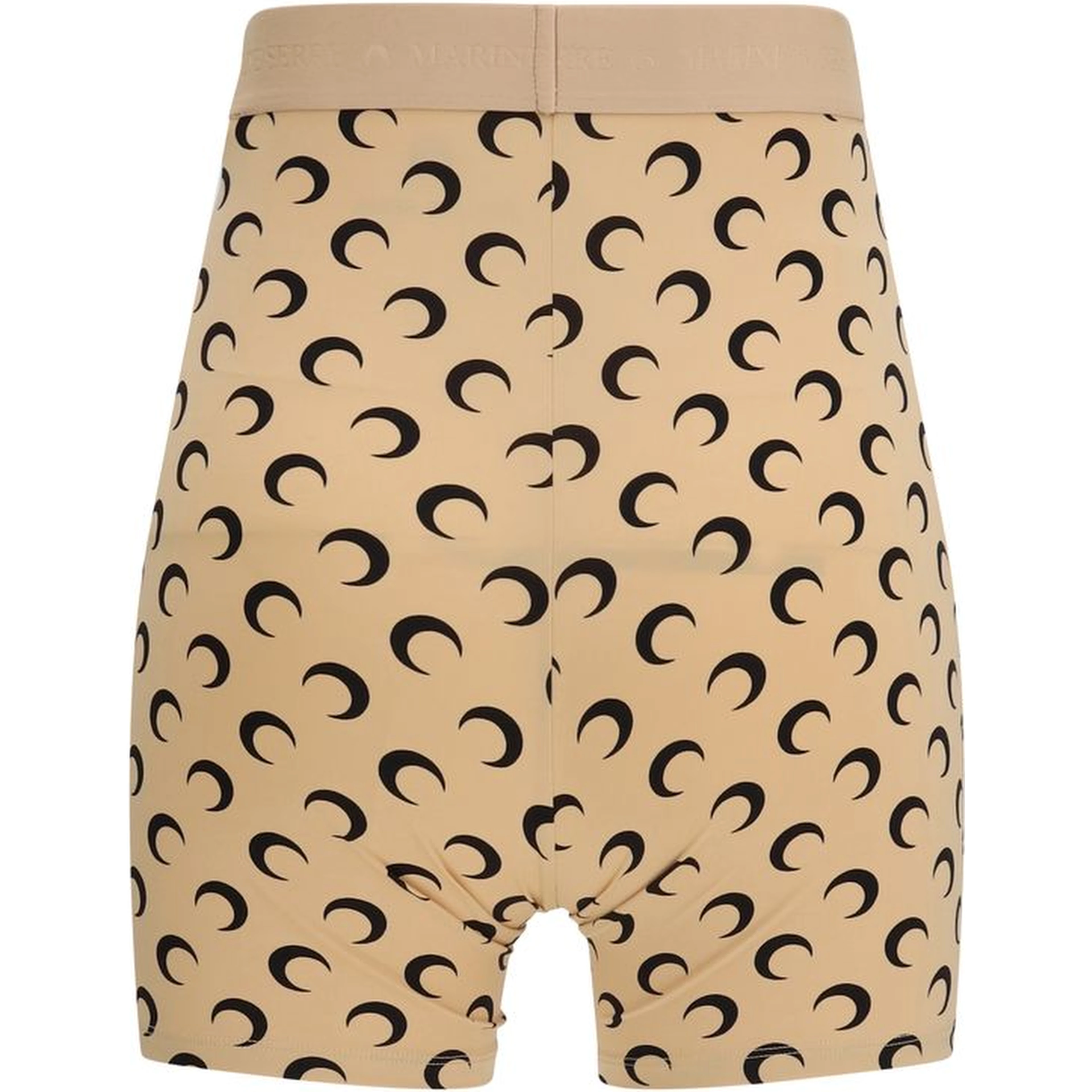 Beige Polyamide Bermuda Shorts