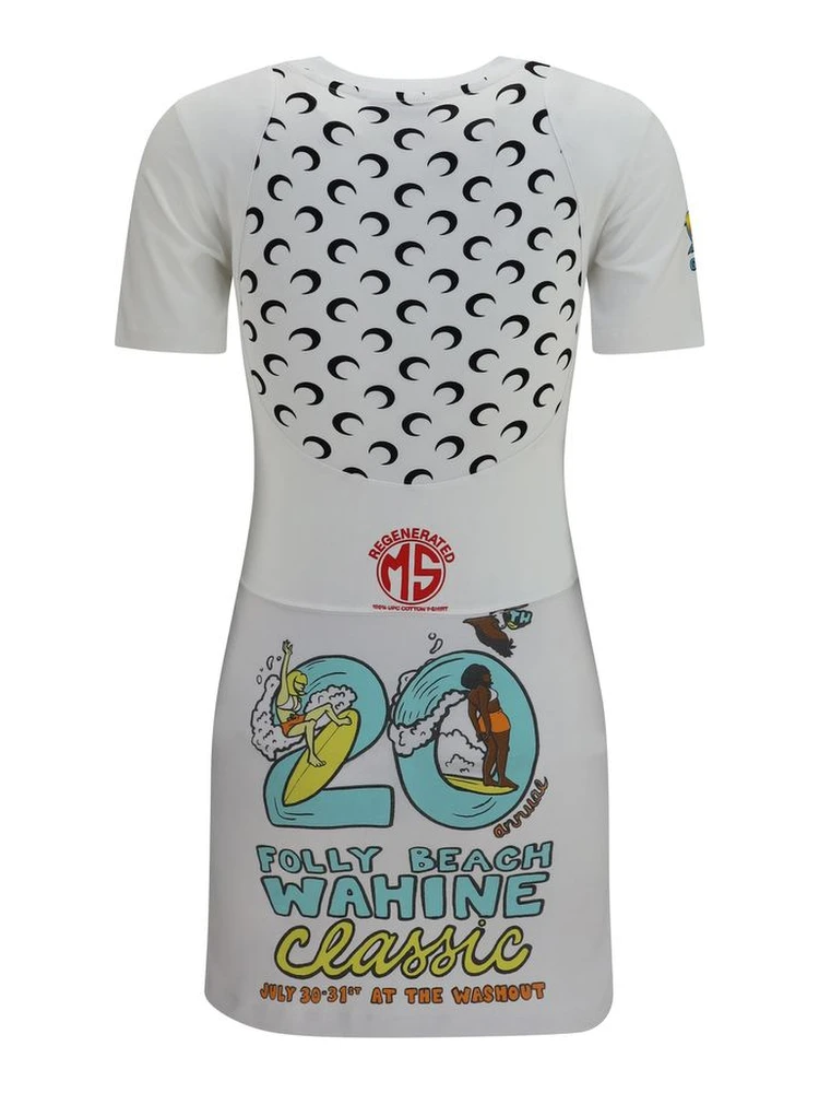 White Cotton Casual Dress alternative