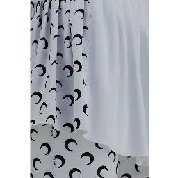 White Polyamide Short And Mini Shorts