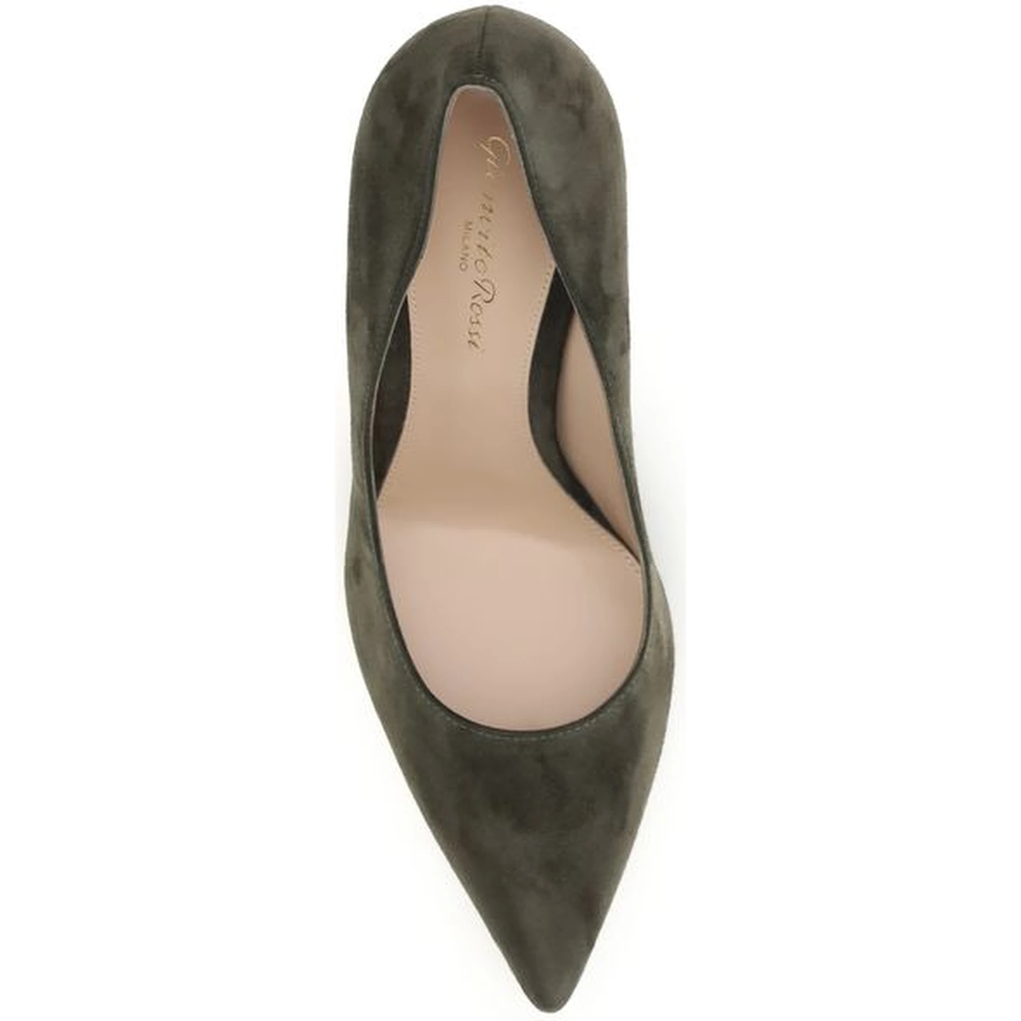 Bicolor Calf Leather Bos Taurus High Heel Pumps