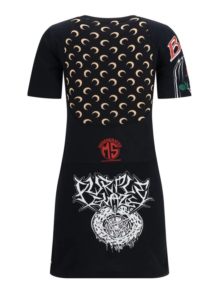 Black Cotton Casual Dress alternative