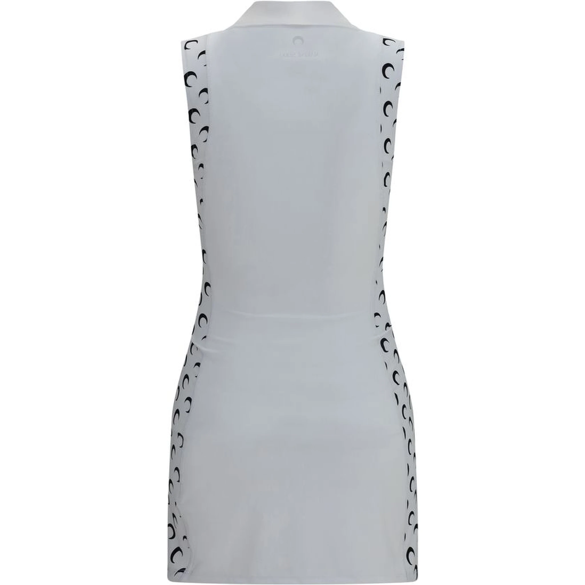White Polyamide Casual Dress