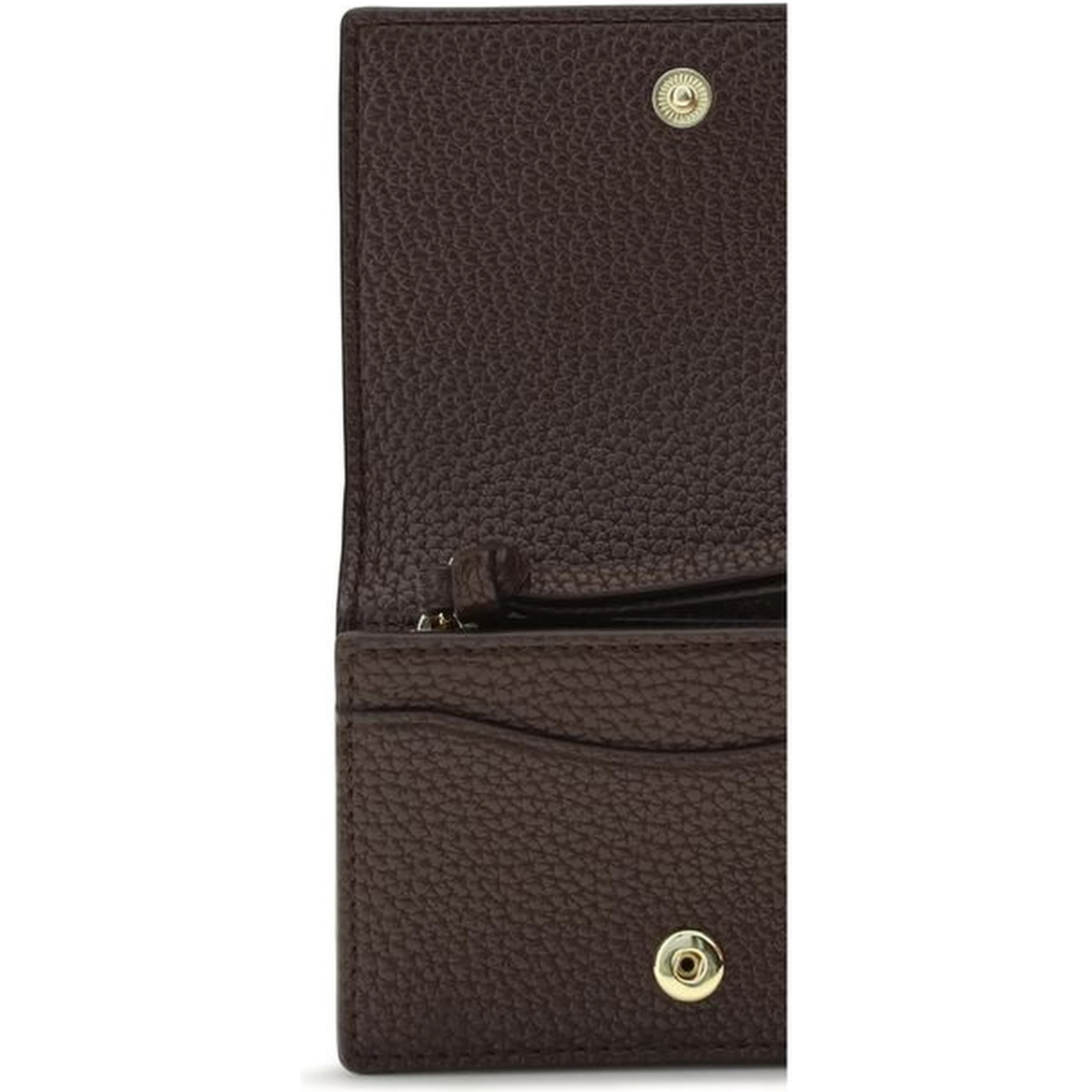 Brown Recycled Polyester Wallet