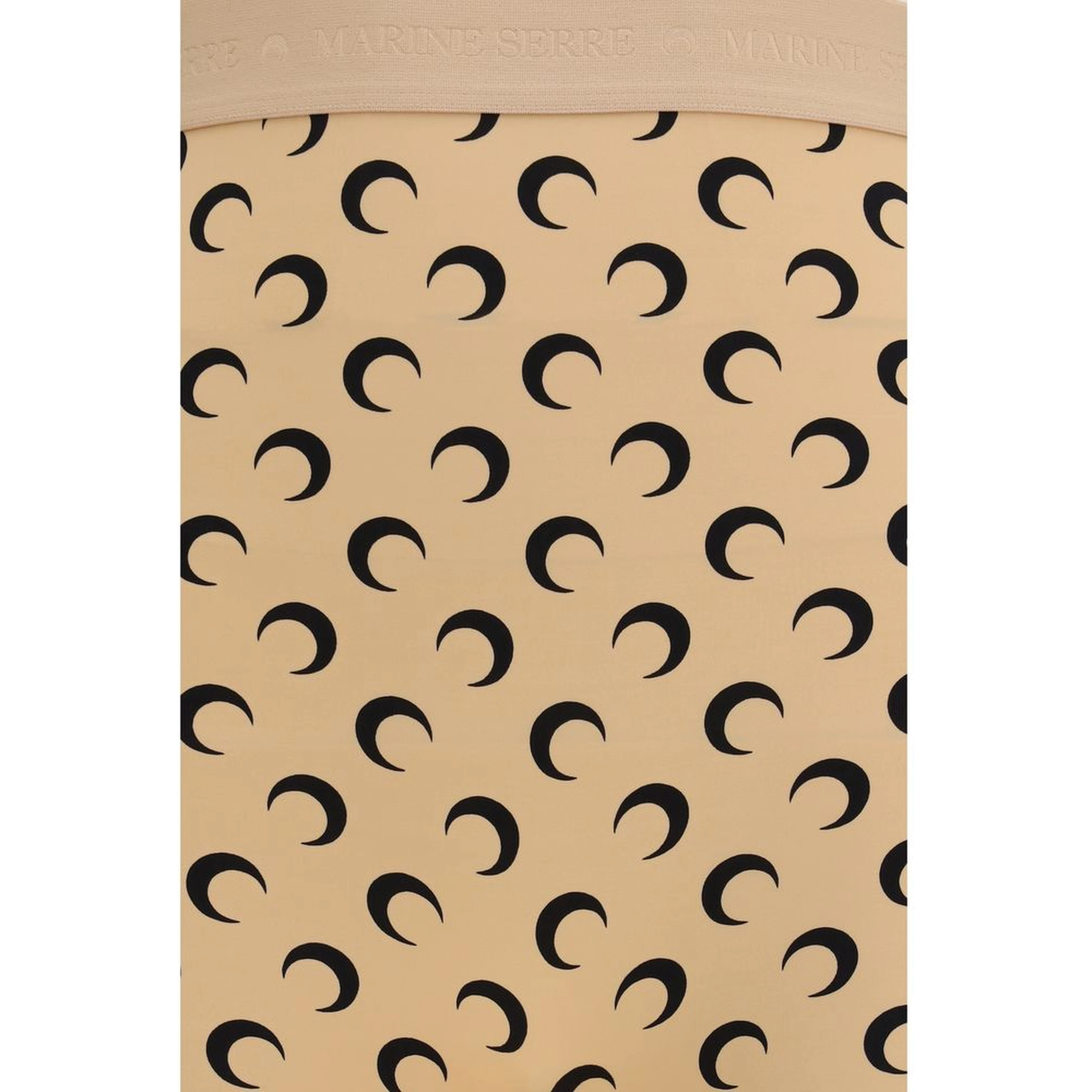 Beige Polyamide Bermuda Shorts