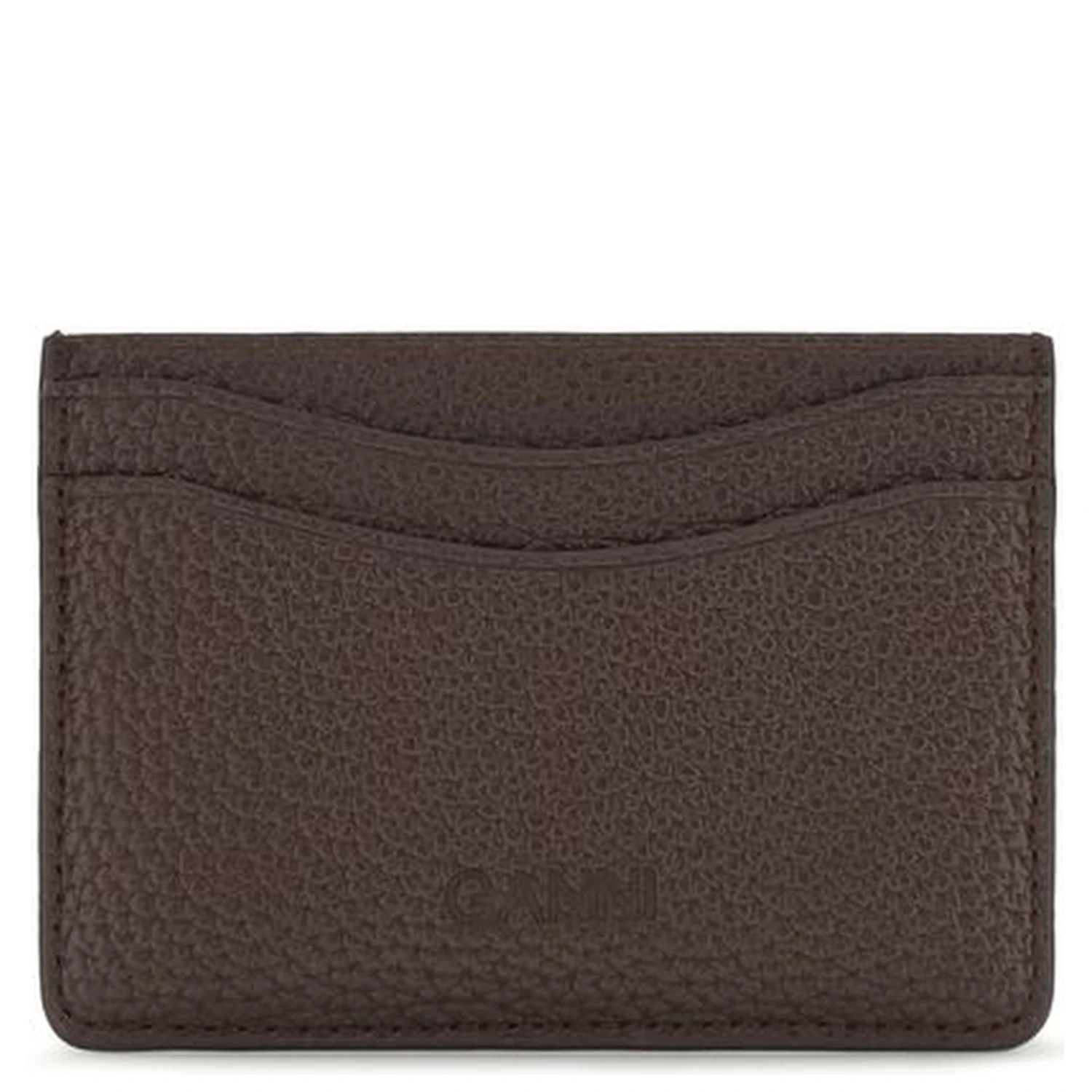 Brown Recycled Polyester Wallet