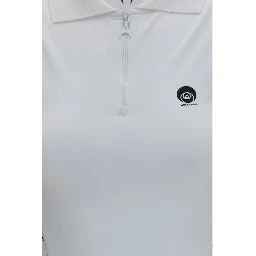 White Polyamide Casual Dress