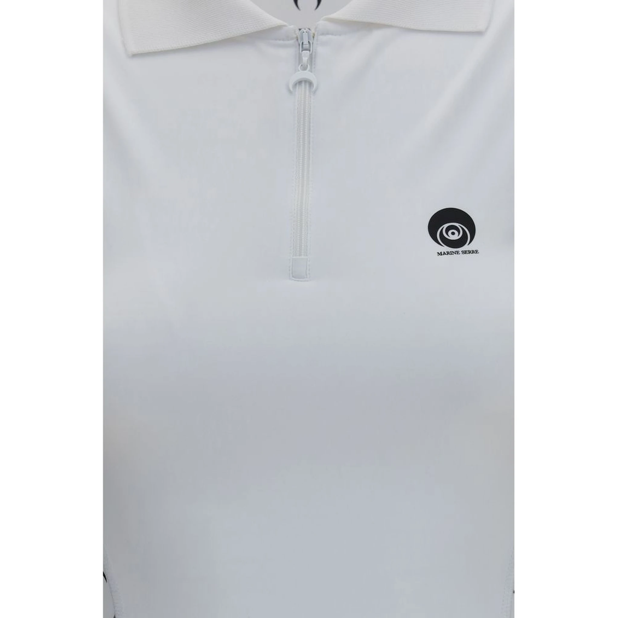 White Polyamide Casual Dress