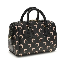 Black Polyethylene Shoulder Bag