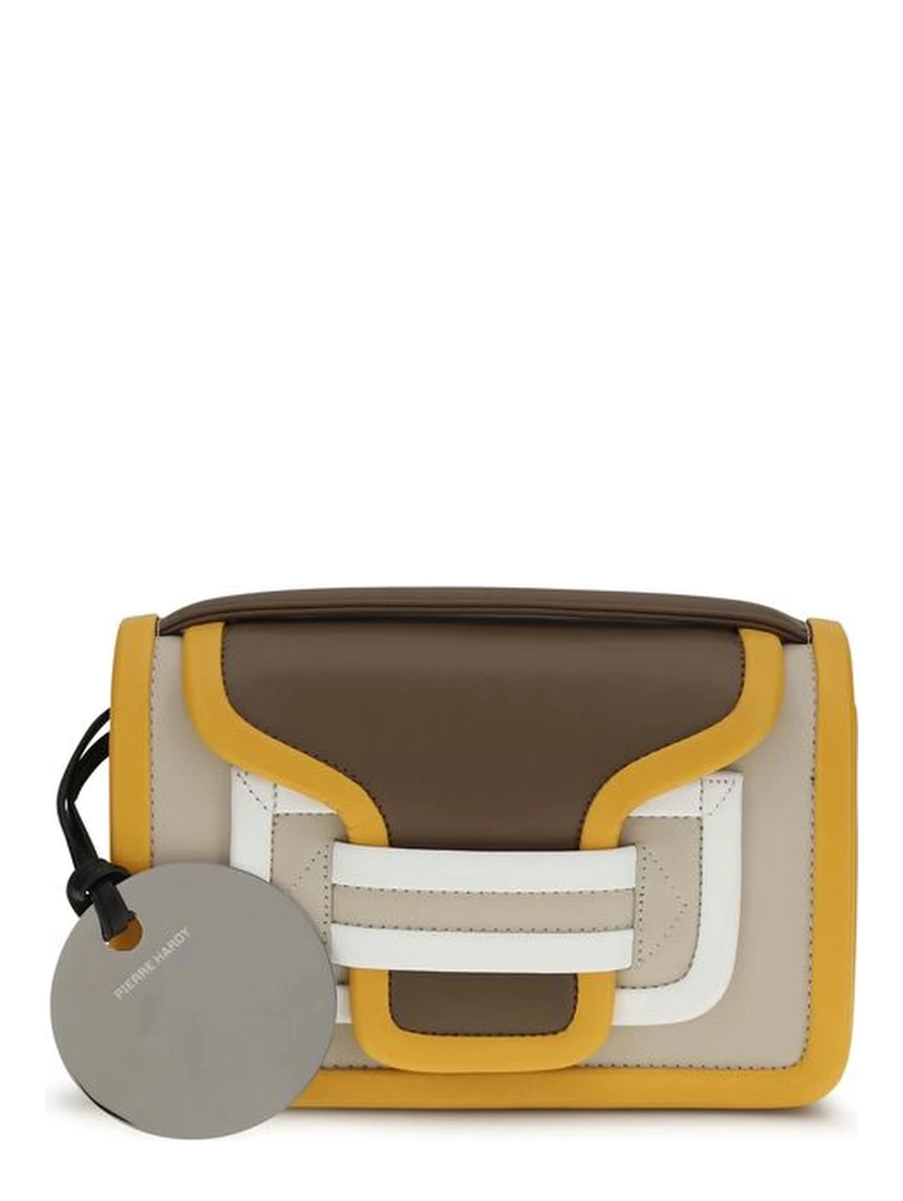 Orange Calf Leather Bos Taurus Shoulder Bag
