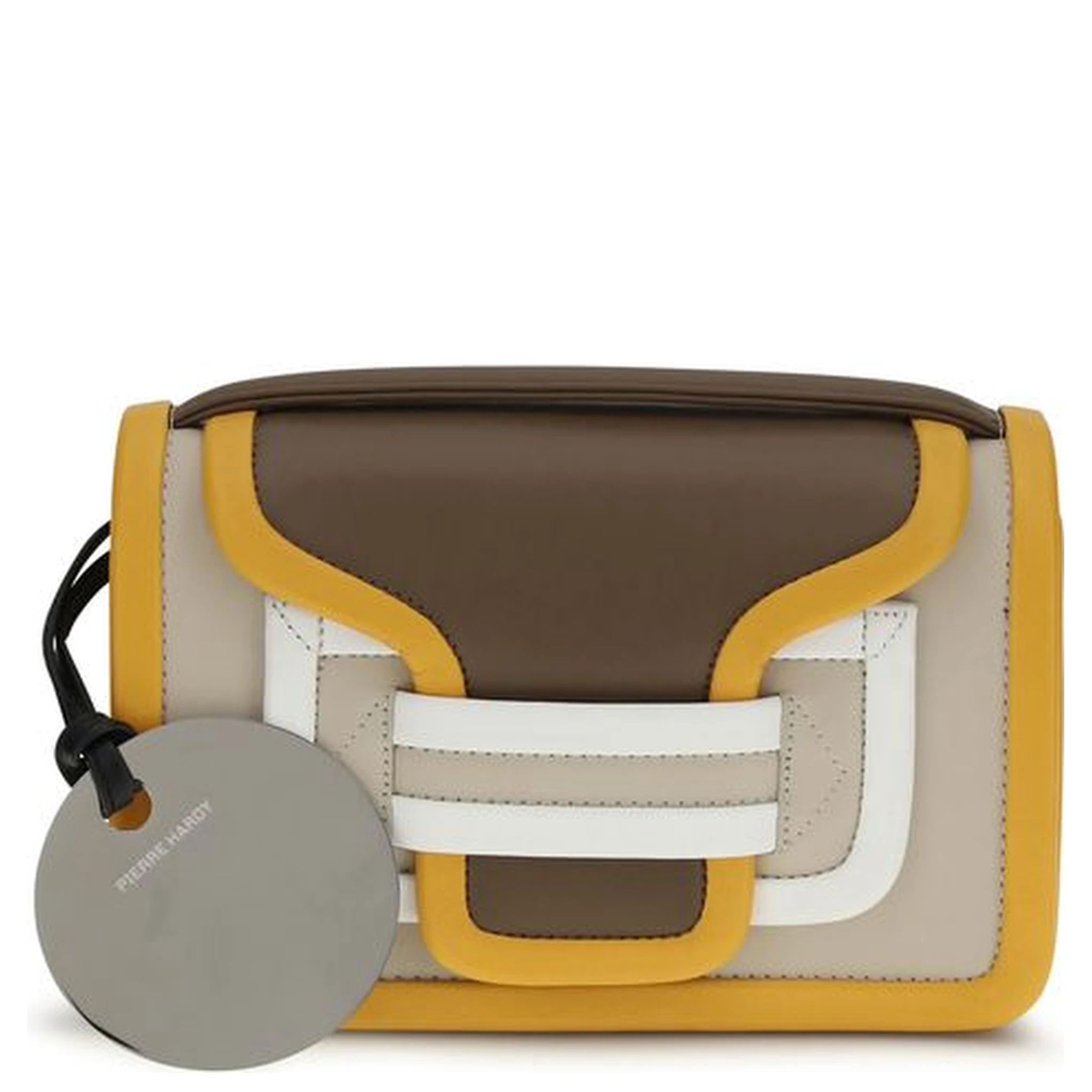 Orange Calf Leather Bos Taurus Shoulder Bag