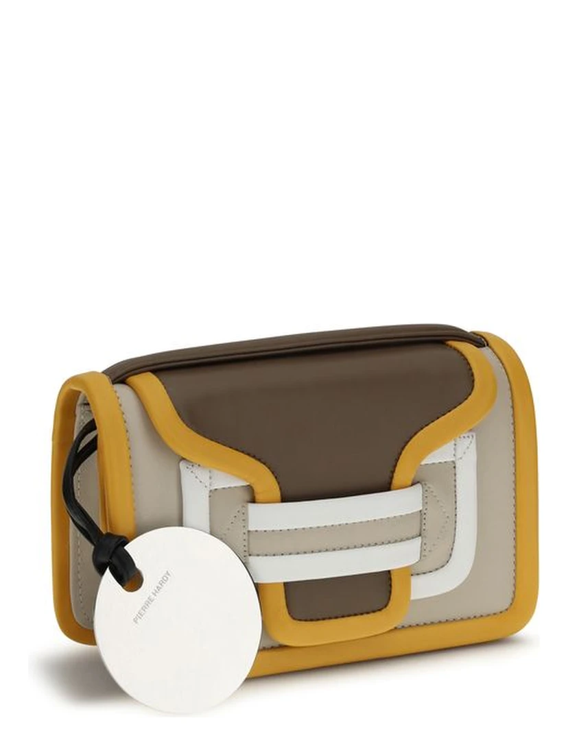 Orange Calf Leather Bos Taurus Shoulder Bag