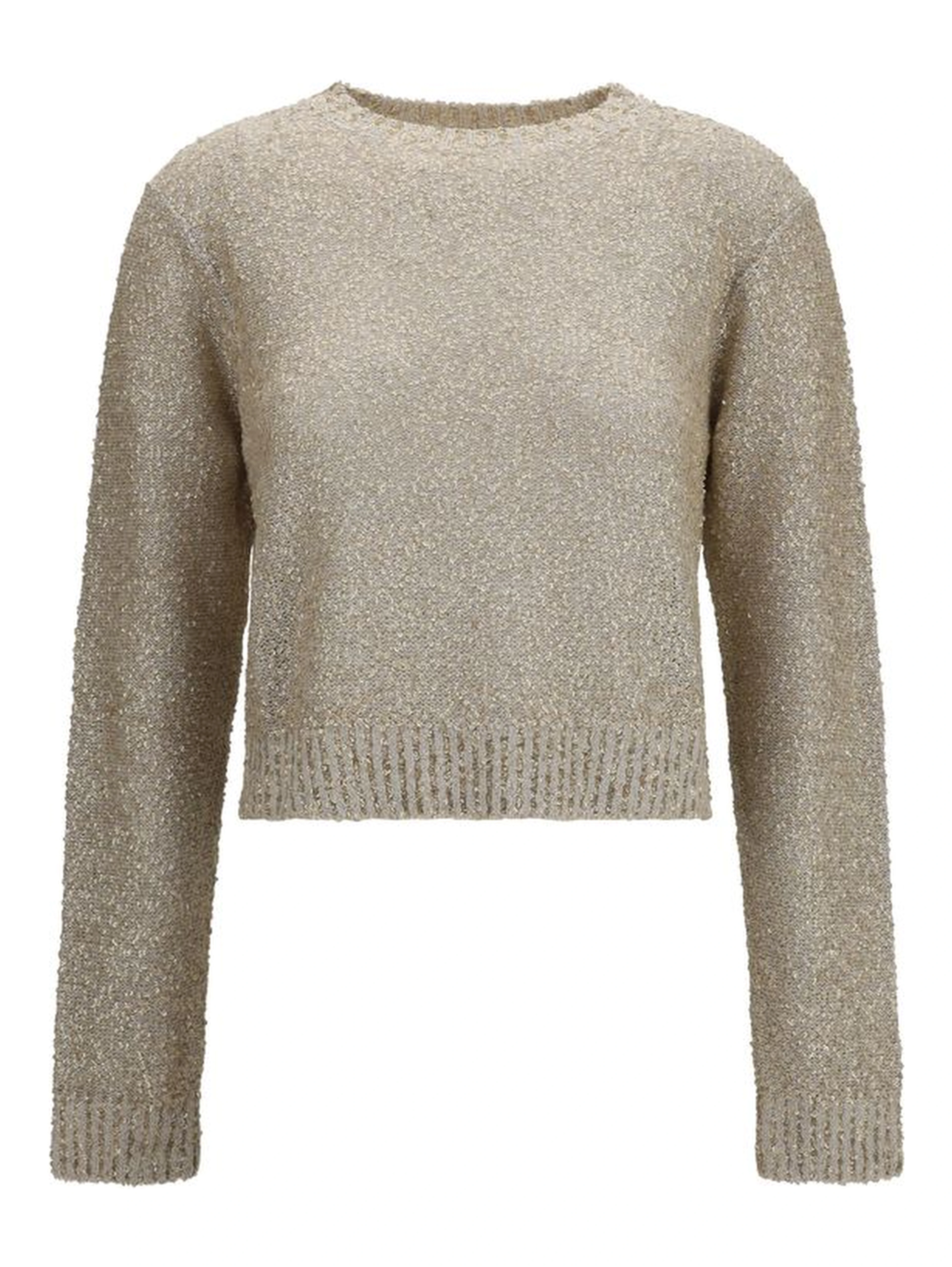 Beige Linen Sweatshirt