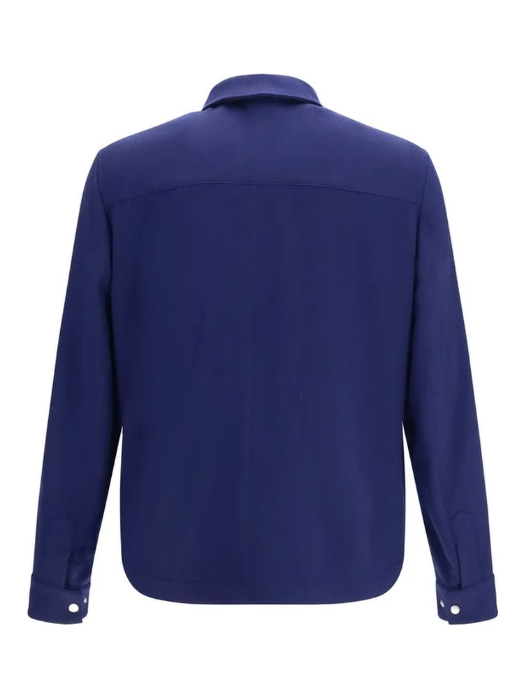 Blue Cashmere Full-Length Jacket alternative