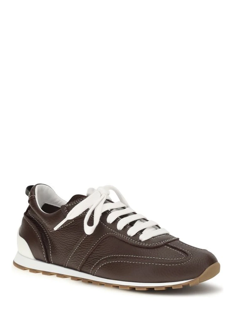 Brown Calf Leather Bos Taurus Athletic Sneakers alternative