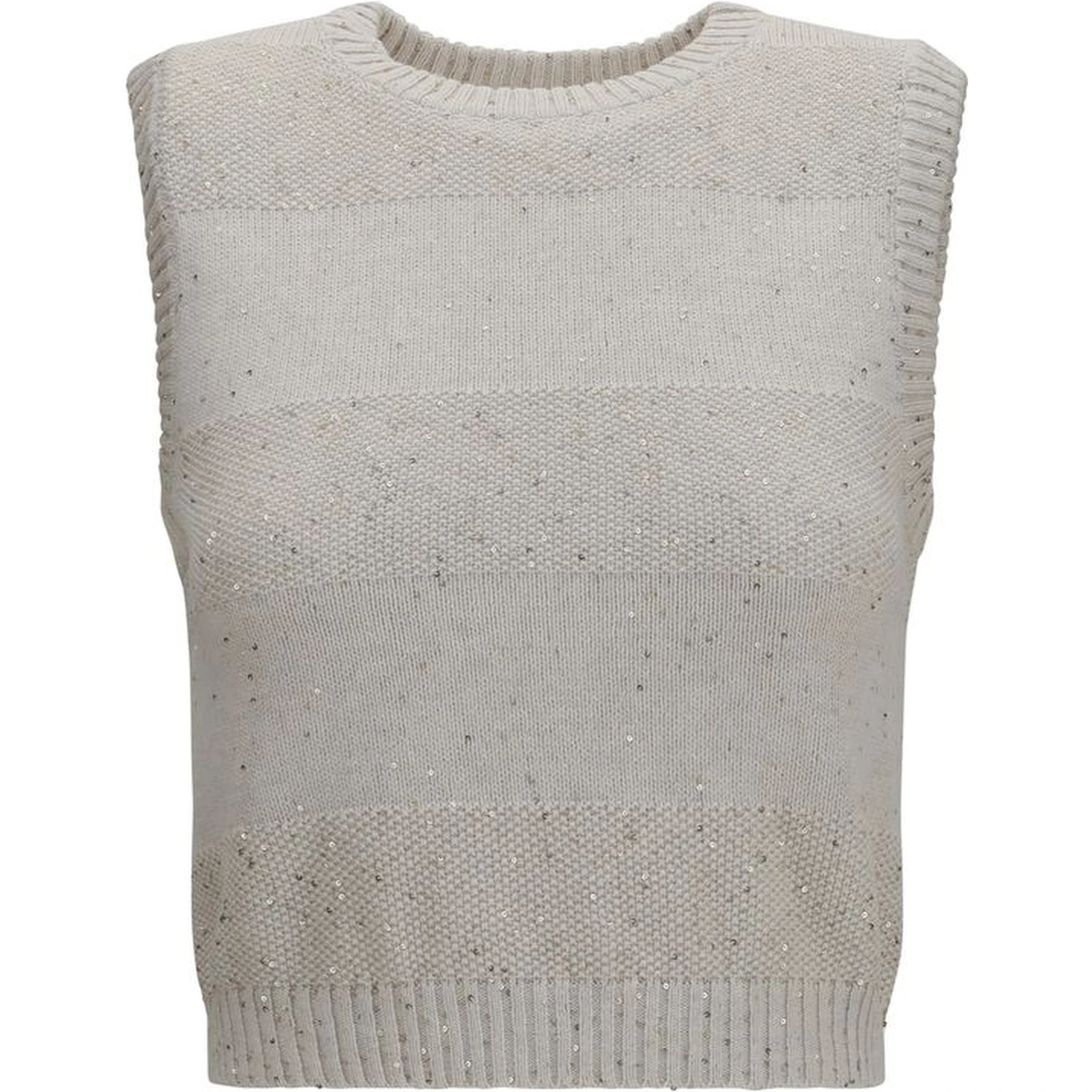Beige Cotton Sweatshirt