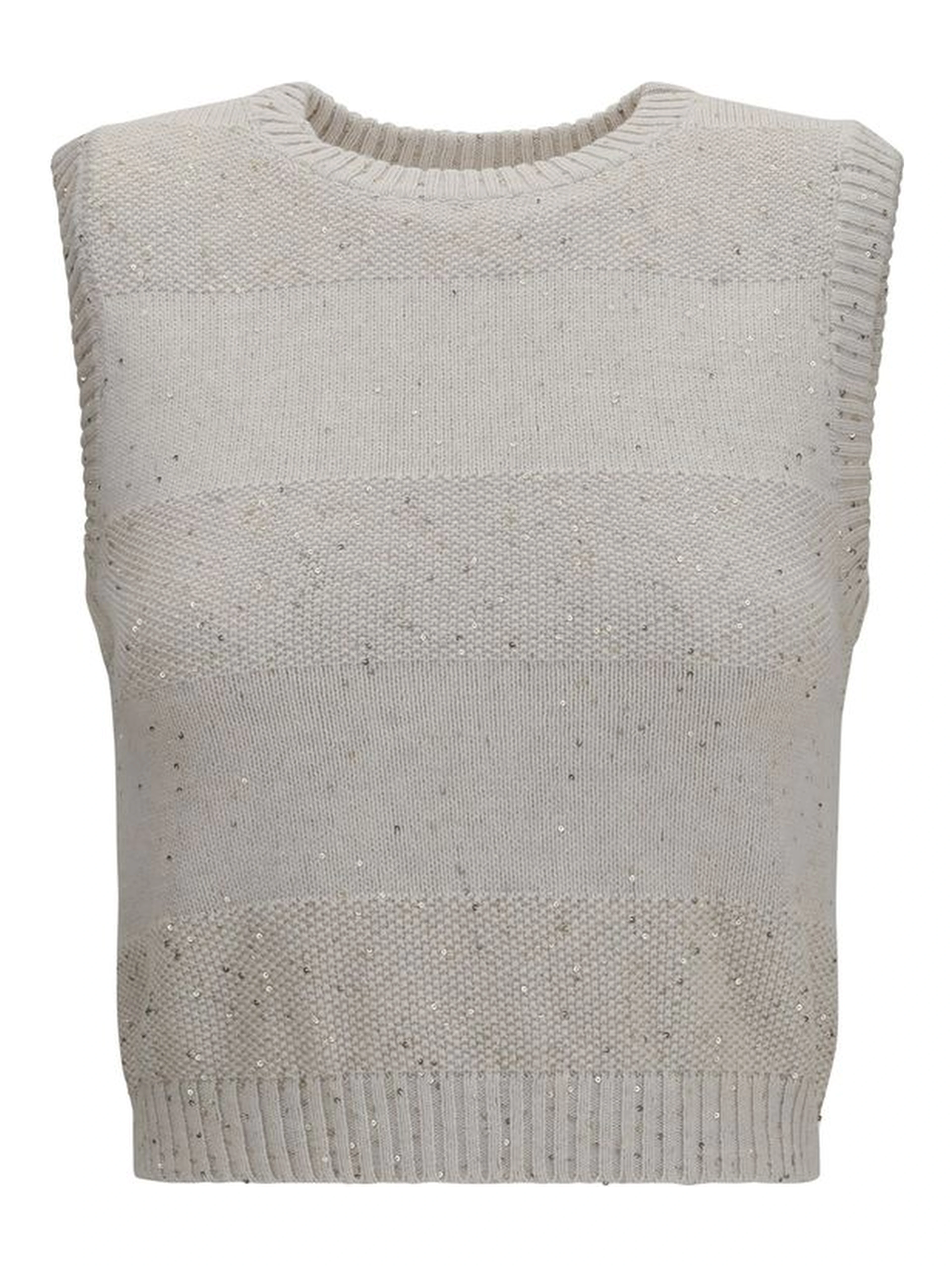 Beige Cotton Sweatshirt