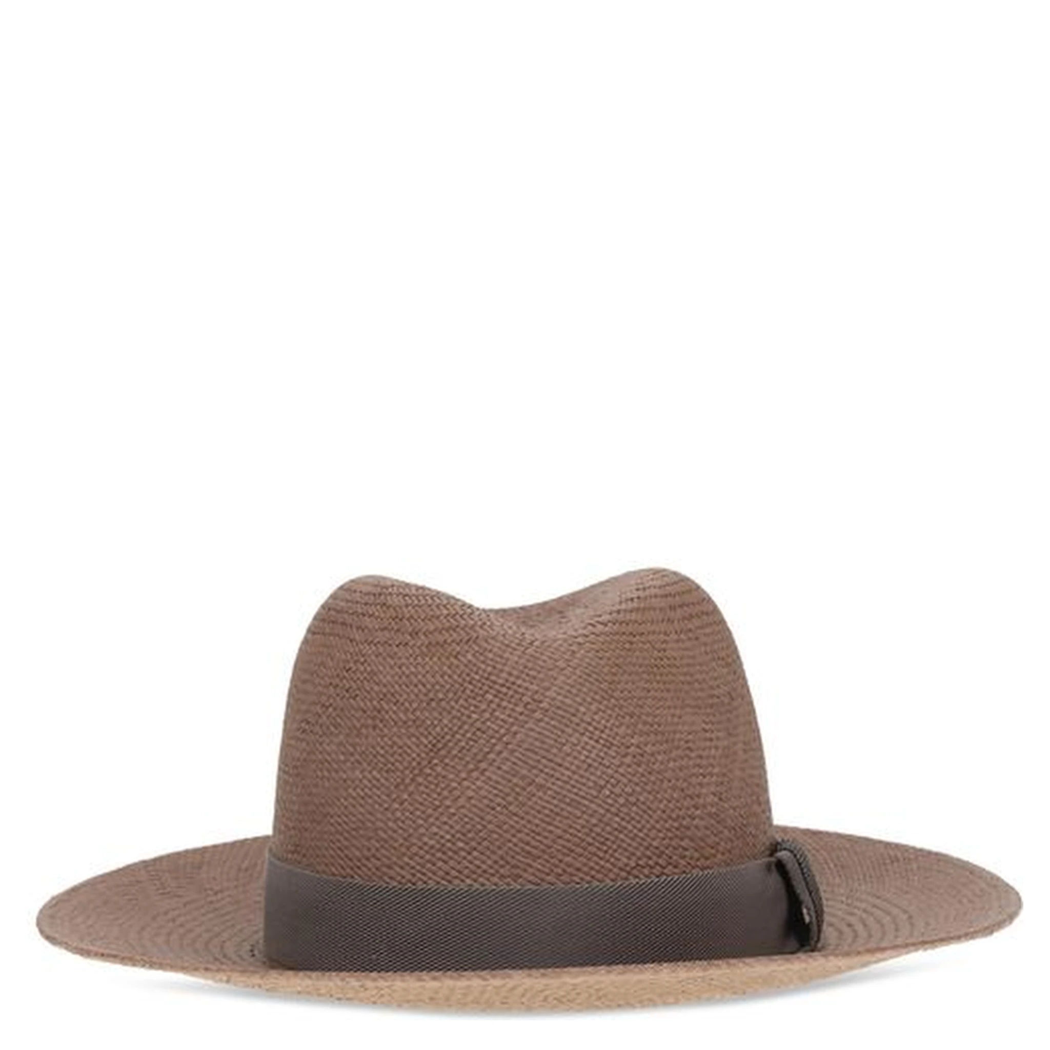 Brown Straw Fedora