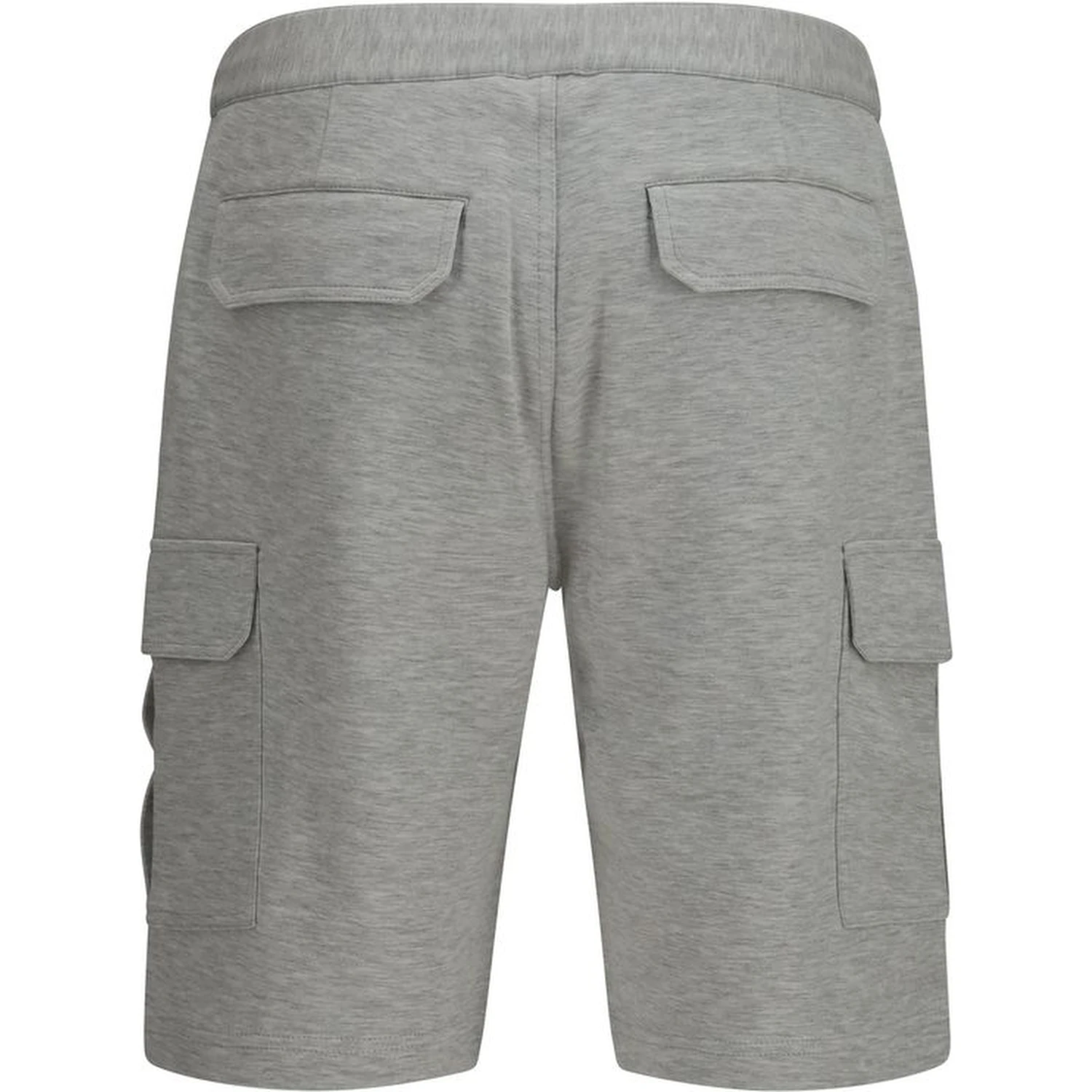 Gray Cotton Bermuda Shorts