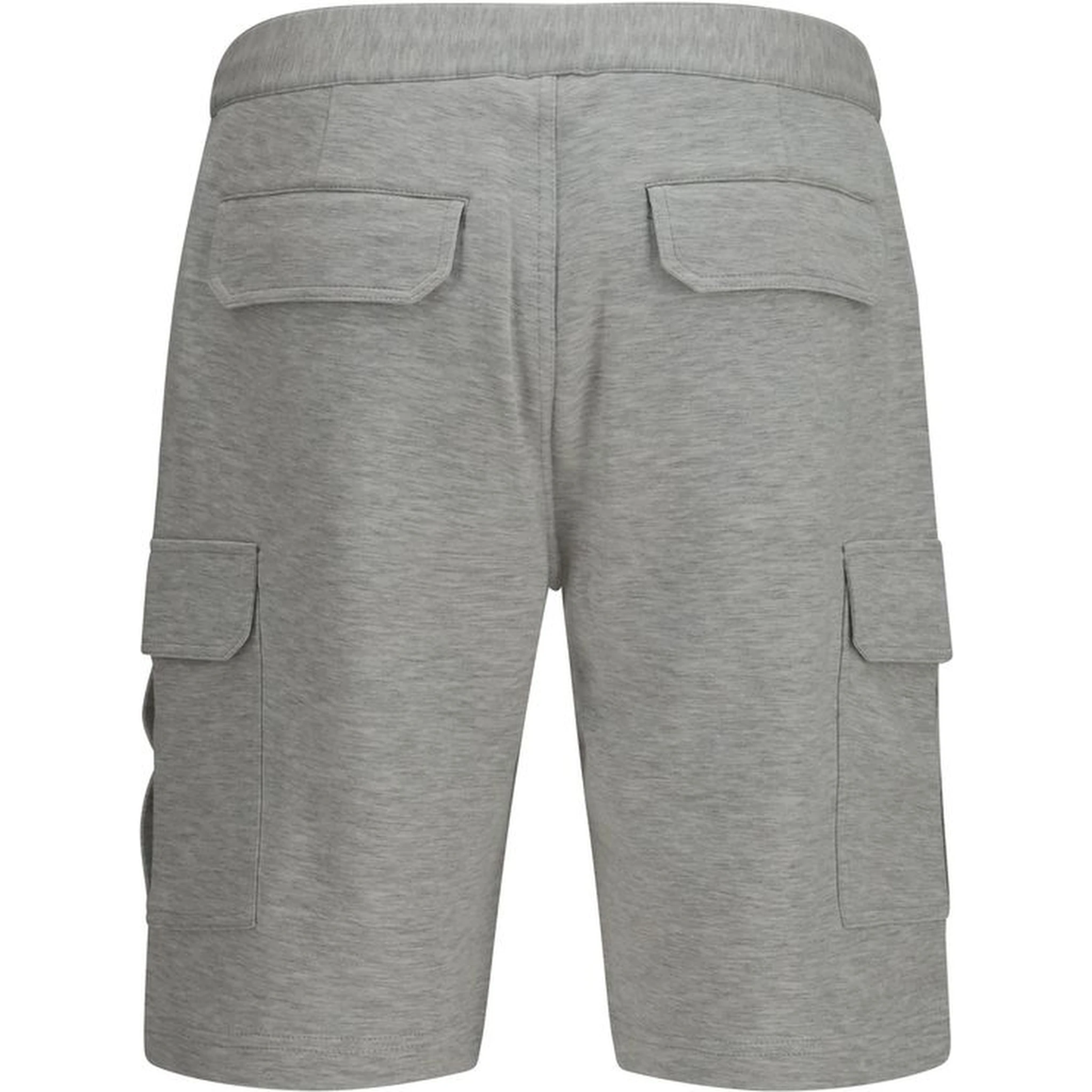 Gray Cotton Bermuda Shorts