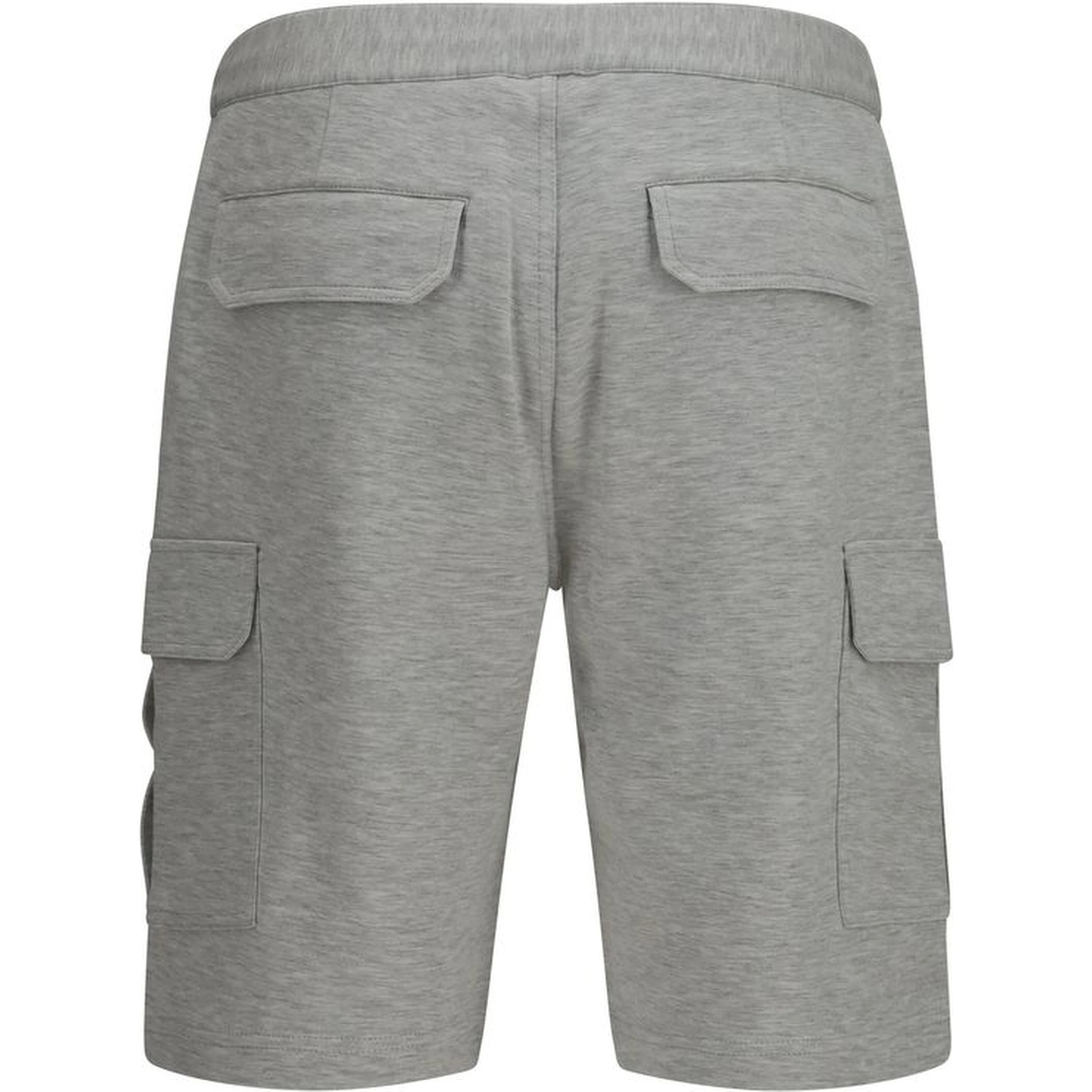 Gray Cotton Bermuda Shorts
