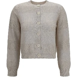 Beige Cotton Sweatshirt