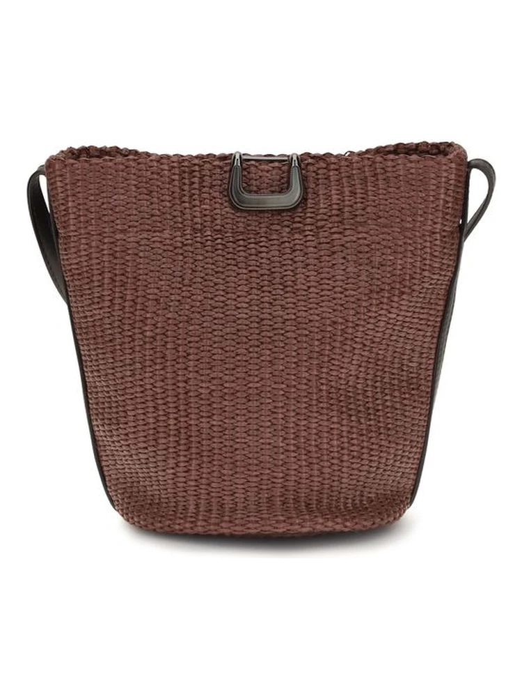 Bordeaux Cotton Shoulder Bag