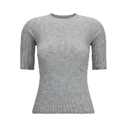 Gray Cashmere Sweatshirt