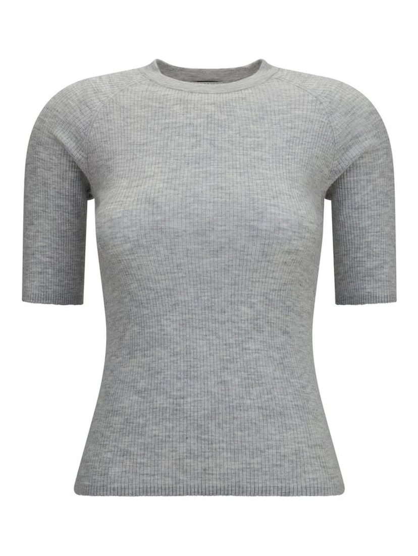 Gray Cashmere Sweatshirt