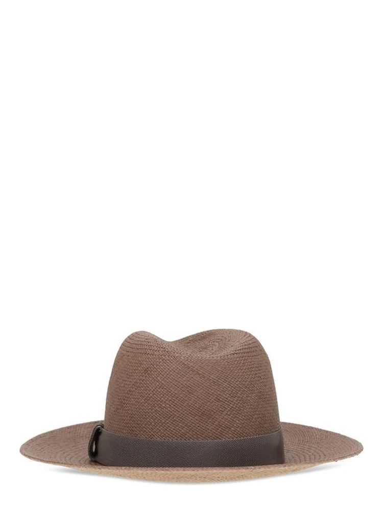 Brown Straw Fedora alternative