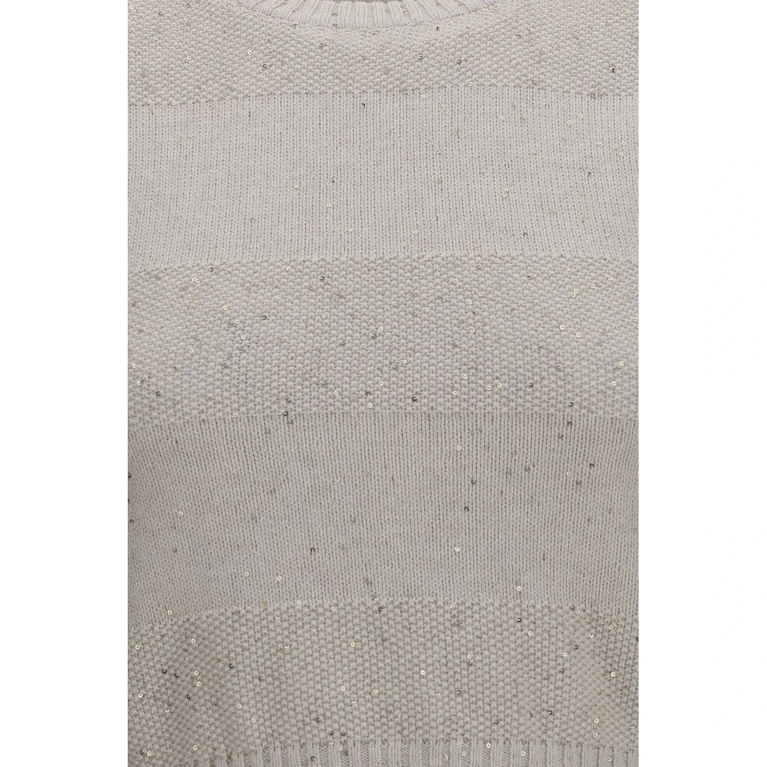Beige Cotton Sweatshirt