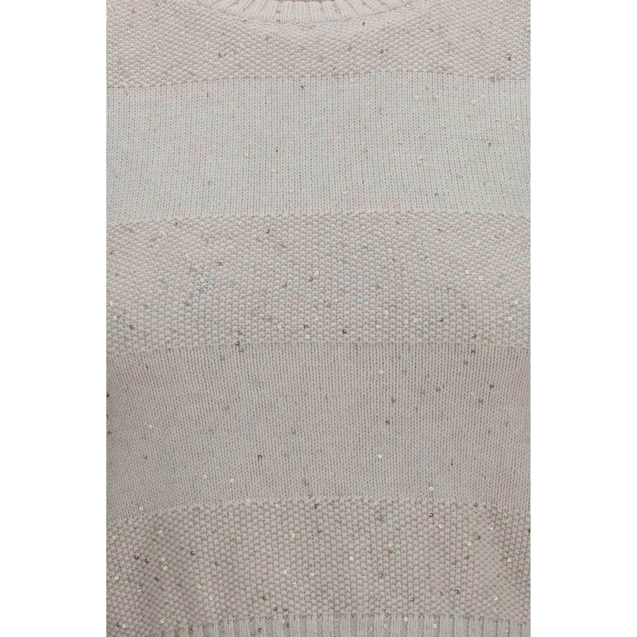 Beige Cotton Sweatshirt