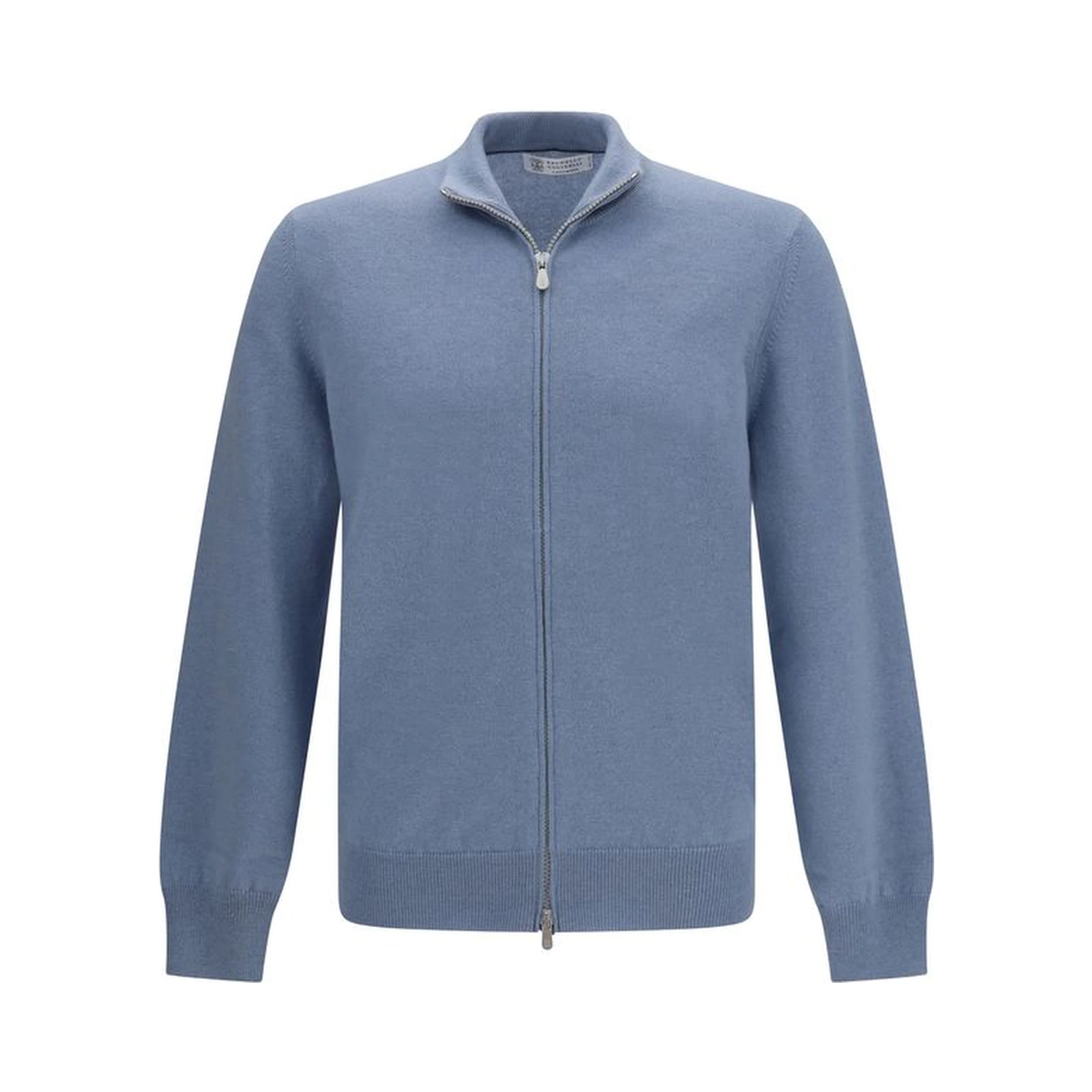 Blue Cashmere Cardigan