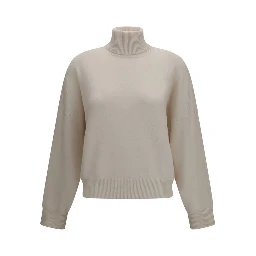 Beige Cashmere Sweater
