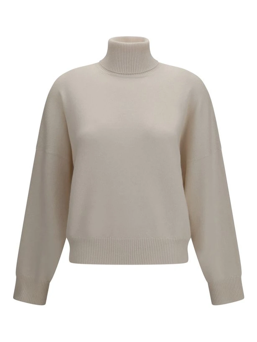 Beige Cashmere Sweater