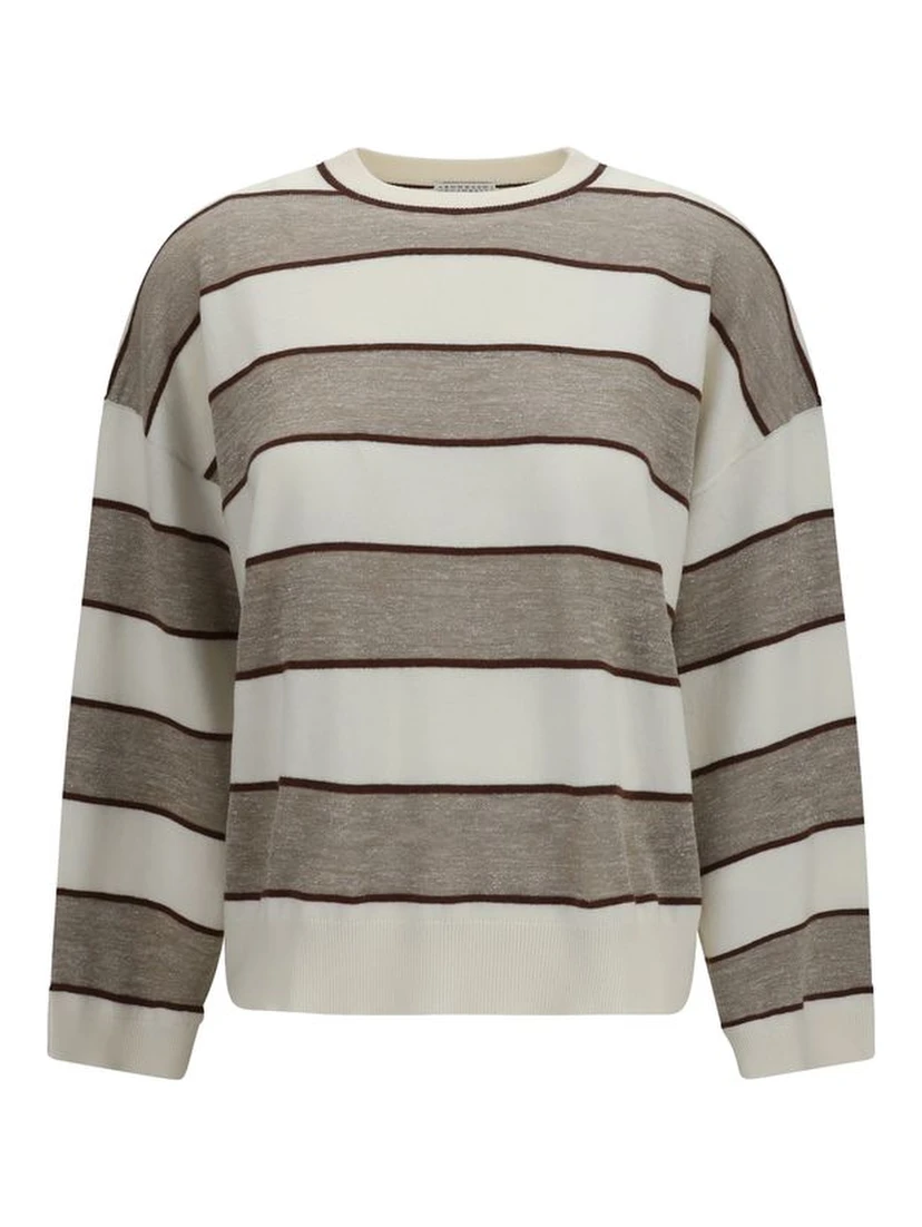 Beige Wool Oves Aries Sweatshirt