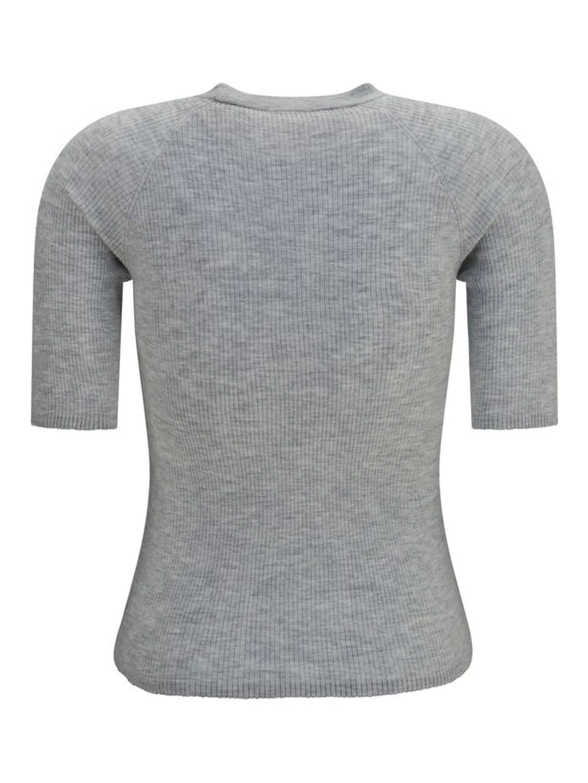 Gray Cashmere Sweatshirt