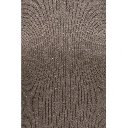Brown Cashmere Sleeveles Sweater