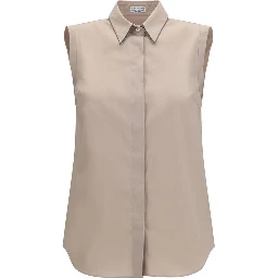 Beige Cotton Shirt