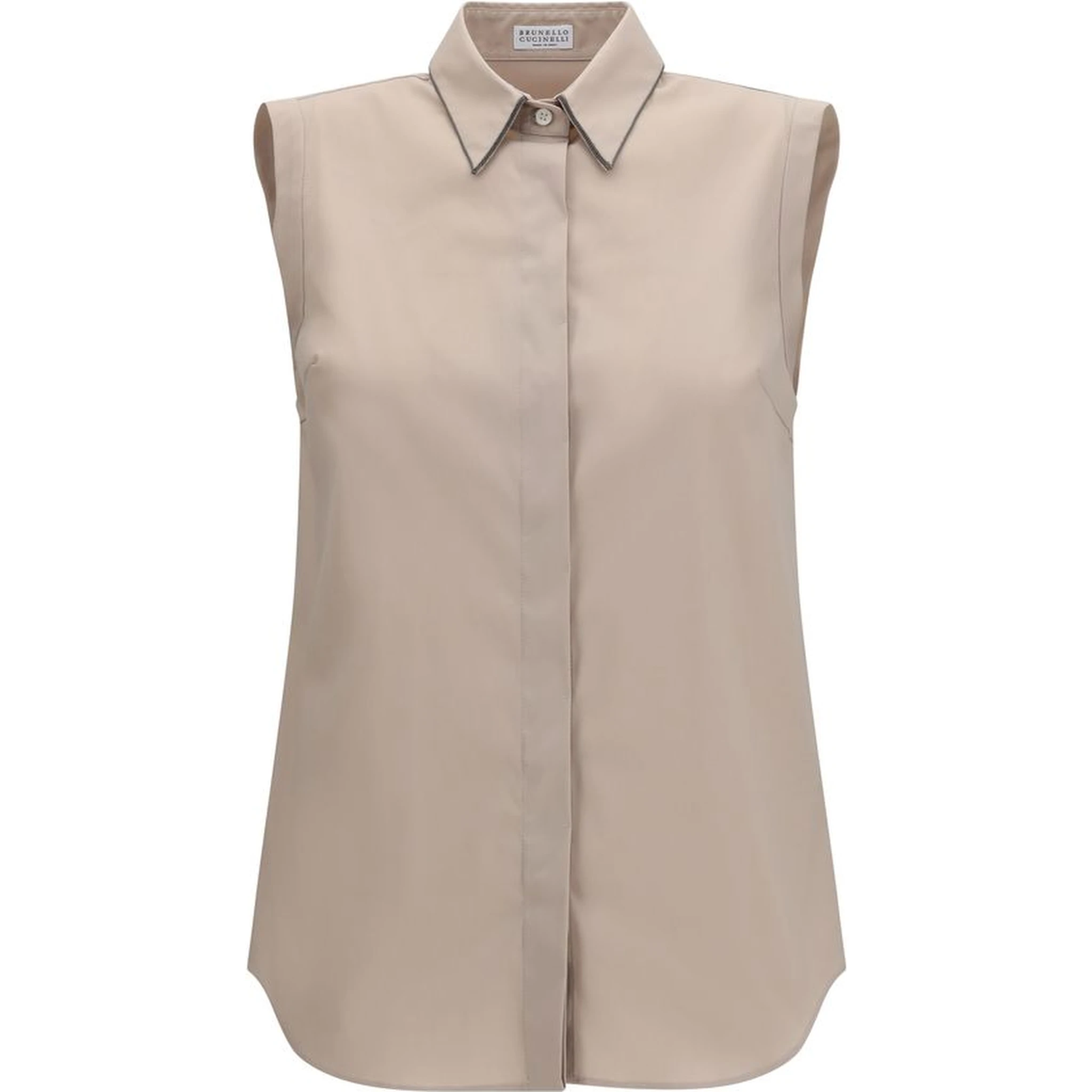 Beige Cotton Shirt